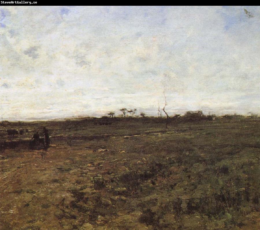 Jean Francois Millet Field with tow countrywoman